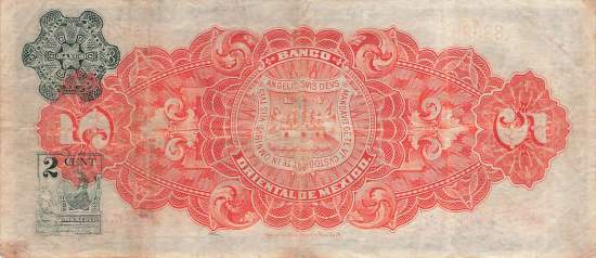 Mexiko p.381c 5 Pesos 1914